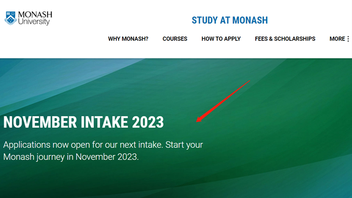 澳洲8大QS排名第42的蒙纳士大学，他们2023年的11月申请开放啦！！