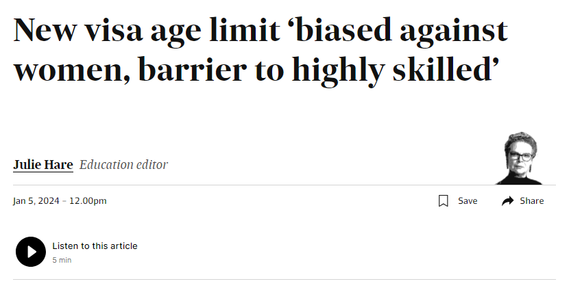 比如关于485申请年龄上限从50岁降到35岁。